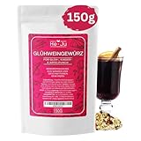 Glühweingewürz, Premium Glühwein Gewürzmischung 150g, ideal für Punsch Gewürz, Vegan, Glutenfrei, Ohne Zuckerzusatz, Perfekt für wärmende Wintergetränke