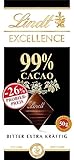 Lindt Schokolade EXCELLENCE 99 % Kakao, Promotion | 50 g...