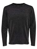 ONLY & SONS Male Strickpullover Einfarbiger