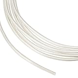 BENECREAT 1mm/18 Gauge 999 Reiner Silber-Sterlingdraht, 0.5m...