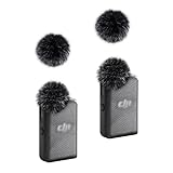 4er-Pack Windschutzscheiben für DJI MIC Transmitter (TX) Windschutz, kabellose Lavalier-Mikrofonabdeckung, pelziger Pop-Filter