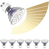 Dexnump GU10 LED Dimmbar 6 Stück 6.5W 700Lm GU10 LED Lampen Warmweiß 2700K Ersatz für 65W Halogenlampen 120° Breite Abstrahlwinkel Leuchtmittel GU10 CE und RoHS Zertifiziert