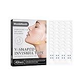 Invisible Face Lifter Tape Instant Face Lifting Sticker Lift Sticker Wrinkle Lifting Patches for V-Line Face 40pcs (as Shown, One Size)