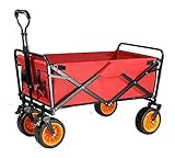 Festivalwagen Campingwagen Gartenwagen Outdoor Klappbarer Mehrzweckwagen mit Rädern Faltbares Garten-Mehrzweckfahrzeug Tragbar