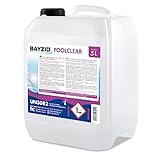 Höfer Chemie 1 x 5 L BAYZID® Poolclear - Trübungsbeseitigung für Pool Filter mit Kartuschen & Filterballs/Filterbälle