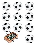 10 Stück Kickerbälle – Ersatzbälle für Kickertisch & Tischkicker Bälle Set, 32 mm Tischfußball-Kugeln für Kinder & Erwachsene, robuste Tischfußball Bälle für Spiel, Training & tischfussball Kinder