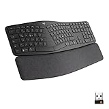 Logitech ERGO K860 kabellose ergonomische Tastatur –...