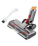 Motorisierte Elektrische Turbobürste, Kompatibel Mit Dyson V7 V8 V10 V11 V15 Staubsauger Mit Rollenborsten For Teppichparkettfliesen Mit LED-Licht