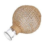 ULTECHNOVO 1 Stück Glasvase Kreatives Design Tischblumenbehälter zur Dekoration von Haus und Büro aus Materialien