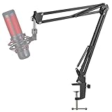 HyperX QuadCast Mikrofonarm Boom Arm - Profi Universal Mic Ständer kompatibel mit HyperX QuadCast S Mikrofon Arm, Fifine AM8, Blue Yeti, Razer Seiren Mini, für 3/8' bis 5/8' Adapter Mic von YOUSHARES