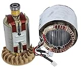 Spule und Anker für Stromaggregat 7 PS 1-Phasen Stromgenerator Stator Rotor