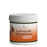 CristinenMoor Teufelskralle WärmeCreme extra stark mit Arnika 200 ml I Wärmesalbe für Nacken und Lendenbereich I bei Verspannungen der Muskulatur und Rückenproblemen