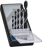 Bosch Professional 5tlg. Robust Line Holzspiralbohrer-Set, Durchmesser: 4.0 - 10.0
