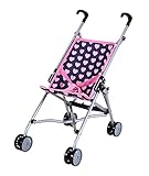 KNORRTOYS.COM 12641 Puppenbuggy SIM-Pink Hearts