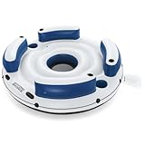 Bestway Bestway Hydro-Force Lazy Dayz Badeinsel Ø 256 cm, Rund, Mehrfarbig