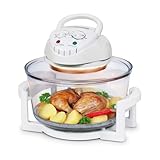 TZS First Austria - Halogenofen 1200-1400W aus Glas &...