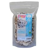 Franky & Friends Bio Kokoschips getrocknet mit Haut, 500g, fair, ungesüßt, ungeröstet, ungeschwefelt, ohne Zusätze, crunchy, intensiver Kokosgeschmack, MHD 31.12.24