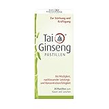 Tai Ginseng Pastillen für mehr Körperkraft, mentale Stärke u. Stress-Resistenz, 20 Stk.