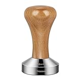 Espresso Tamper, hicoosee 58mm Kaffee Tamper aus Edelstahl Espresso Stempel für Kaffeemaschine Siebträger