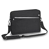PEDEA Tablet Tasche 12–13' Hülle für iPad Pro 13 2024 M4, iPad Pro 12,9 2022 M2, Galaxy Tab S10+/S9+, Surface Pro 12', MatePad Pro 12,2, Sleeve mit Zubehörfach, schwarz