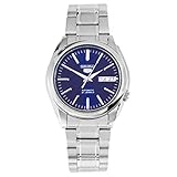 Seiko Herren Analog Automatik Uhr mit Edelstahl Armband SNKL43K1