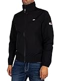 Tommy Jeans Herren Jacke TJM Essential Übergangsjacke, Schwarz (Black), L