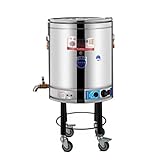RR-YRL 220V Kommerzieller Großer Kapazitäts-Wasser-Eimer, Brei-Eintopf-Suppe-Isolierungs-Eimer, Knopf-Operation, Mit Hahn,B,40L