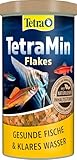 TetraMin Flakes - Fischfutter in Flockenform für alle...