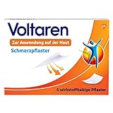 Voltaren Schmerzpflaster mit Diclofenac bei Muskelschmerzen, 5 Pflaster