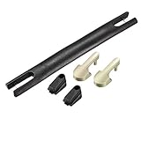 Gepäckgriff, 178 mm, schwarzer langer Gurt, robuster Koffergurt, Ersatz-Tragetasche für die Reparatur von Reisekoffern