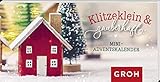 Klitzeklein & zauberhaft: Mini-Adventskalender | Weihnachtsstimmung im niedlichen Mini-Format | 24 liebevolle Botschaften | auch als Geschenkanhänger nutzbar