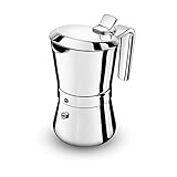 Giannini 3001010 Espressokocher, silber