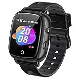 ADUOGENG 4G Smartwatch Kinder mit GPS und Telefon, Smart Watch mit WiFi, Videoanruf, Kamera, SOS, Schulmodus, für Jungen und Mädchen 5–14 Jahren, Kids mit Halsseil