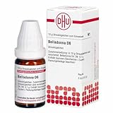 DHU Belladonna D6 Streukügelchen, 10 g Globuli