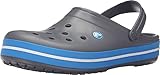 Crocs Unisex Adult Crocband Clog, Charcoal/Ocean,38/39 EU