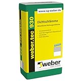 42x Palette/weber.tec 930 Dichtschlämme DS grau 25kg