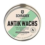 SCHRADER Antik Wachs - Pflegemittel für Holzmöbel - ideal...