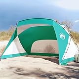 Kavolet Strandmuschel Strandzelt 274x178x170/148 cm Windschutz Strand, Sonnenschutz & Windschutz Tragbar kleinem Packmaß Sonnenzelt Shelter für Familie Camping Garten Strand, Grün