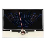 VU Meter Messgerät analog mit LED Blau Hintergrundbeleuchtung empfindliche Anzeige 800 Ohm Impedanz für Audio Studio DIY Mixer Heimgebrauch
