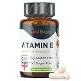 Immune International Natürliches Vitamin E 500 IE 100 Vegane Kapseln