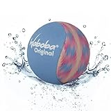 Waboba Original Wasserhüpfball - Wasserfestes Strandspielzeug, Poolspiele für Kinder & Erwachsene, Outdoor-Spaß - Blue Geometric (5,6 cm)