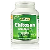 Greenfood Chitosan, 400 mg, hochdosiert, 120 Kapseln - gut...