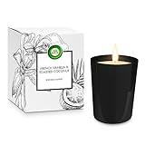 Air Wick Duftkerze, Französische Vanille und geröstete Kokosnuss, Garden Scents Premium Range