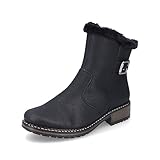 Rieker Damen Ankle Boots Z6862, Frauen Stiefeletten,uebergangsstiefel,gefüttert,Winterstiefeletten,Stiefel,Bootee,Booties,schwarz (00),41 EU / 7.5 UK