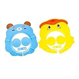 TOYANDONA 2 Stück Shampoo-kappe Für Babyparty Wasserhahnspray Körper Shampoo Cap Strohbecher Platte Kappen Ohrstöpsel Conditioner Tücher Windeln Neugeborenes