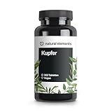 Kupfer – 365 vegane Tabletten – 2mg Kupfer pro...