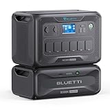 BLUETTI Solar Generator AC300 & B300K Erweiterungsakku, 2764,8Wh Stromversorgung mit 6 3000W AC Ausgängen (6000W Peak), Modulares Stromsystem für Stromausfall, Notfall, RV