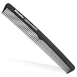 NEU: Störtebekker® Premium Haarkamm Herren - Bruchfester Kamm Herren zweiseitig - Carbon Kamm Männer feine und gröbere Seite - 18,5cm Antistatischer Haar Kamm - Haarschneidekamm - Hair Comb