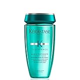 Kérastase Shampoo für langes und geschädigtes Haar, Kräftigendes und stärkendes Haarbad, Gegen Spliss, Bain Extentioniste, Résistance, 250 ml