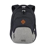 travelite Handgepäck Rucksack, Laptop Rucksack 15,6 Zoll, BASICS, Daypack, Tagesrucksack mit vielen Fächern, 45 cm, 22 Liter